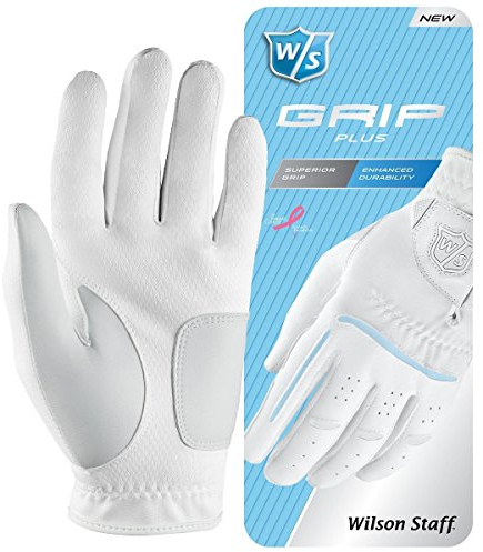 Wilson Staff Grip Plus Damen-S Golf Handschuh. Small. 3 Handschuh Bonus Pack