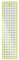 Arteza Patchwork-Lineal, transparentes Acryl Quilt-Lineal, 6.5 x 24 Zoll, Lineale für Quiltstoff mit zweifarbigen Rasterlinien
