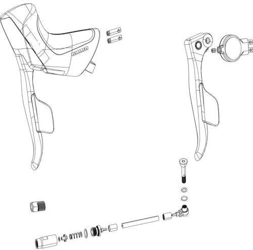 Sram Etap HRD Kompressionsschlauchmutter schwarz 1size