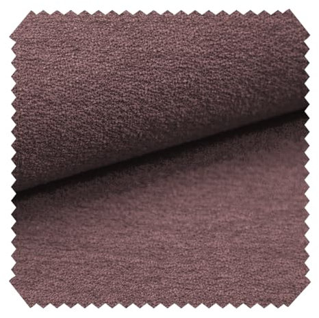 novely® MOERS feiner Bouclé Polsterstoff Möbelstoff außergewöhnliche Optik | Meterware | 1lfm (12 Beere Pastell)