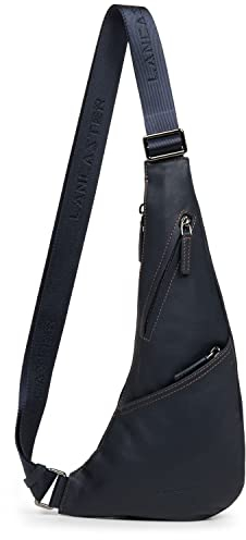 Lancaster Soft Vintage Homme Sling Bag Bleuf Camel