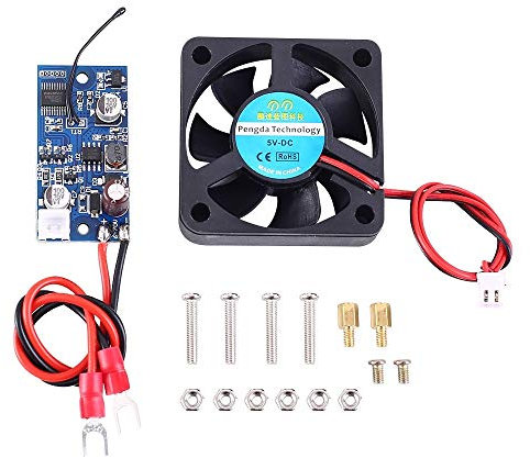 Module de Contrôleur de Température, Intelligent Module de Contrôleur de Température Capteur de Contrôle Automatique à 3 Vitesses avec Ventilateur 5V