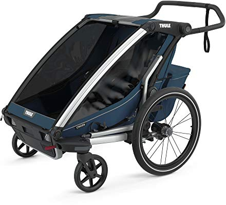 Thule, Chariot Cross 2, Rimorchio/Passeggino, Maiolica Blu, Uni, Unisex-Adulti