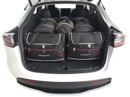 KJUST Dedizierte Reisetaschen 5 stk kompatibel mit TESLA MODEL Y I (5YJY) 2020+