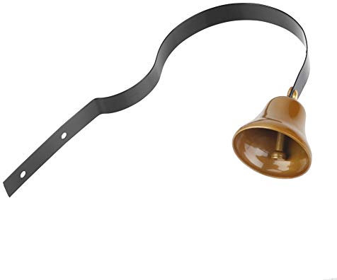 Antique Doorbell, Shopkeepers Bell, Wall Mounted Metal Potty Bell for Dog Training Home Decoration