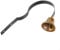 Antique Doorbell, Shopkeepers Bell, Wall Mounted Metal Potty Bell for Dog Training Home Decoration