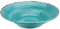 Supreme Housewares 16 Inch Melamine Serving Bowl Large Bowl Mixing Bowl BPA-Free Food Bowl for Charcuterie, Food, Fruit, and Salad (Crackle, Turquoise)