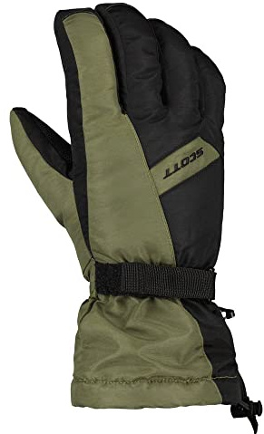 Scott Ultimate Warm Glove Colorblock - wasserdichte warme Dryosphere Wintersport Handschuhe, Größe XL - Farbe Fir Green