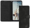 EuoDuo Coque Compatible avec Google Pixel 7 en Cuir Étui Rabattable Premium Housse avec Porte-Cartes Magnétique Portefeuille Pochette Antichoc Protection - Noir