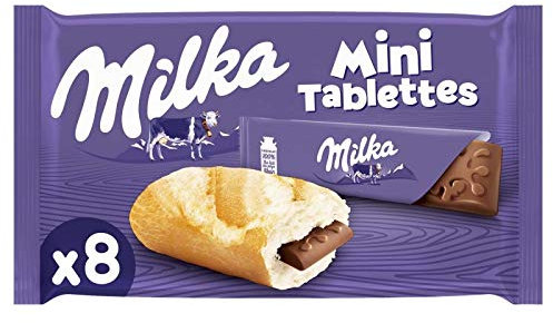 MILKA|Mini Tablettes 200G|(Lot De 4)|best deal