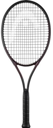 HEAD Prestige Mp L 2023 unbesaitet 300g Tennisschläger Turnierschläger Dunkelrot - Schwarz 3