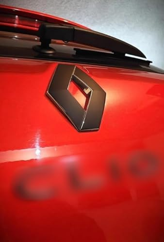 mabi automotive parts Per Renault Clio MK4 2014-2019 portellone posteriore distintivo nero 908890837R