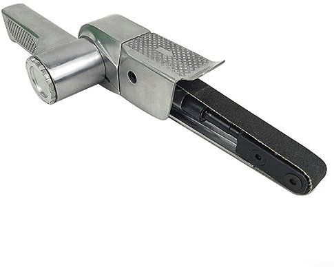 Qualité professionnelle pour ponceuse à bande pneumatique pour le travail du bois et du métal (20 × 520 mm)