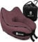 SNUGL Nackenkissen Memory Foam Waschbar & Verstellbar | Kuscheliges Nacken Reisekissen Für Flugzeug, Auto & Unterwegs | Reise-Kissen Nackenhörnchen, Neck Travel Pillow (Hellrot, Erwachsener Normal)
