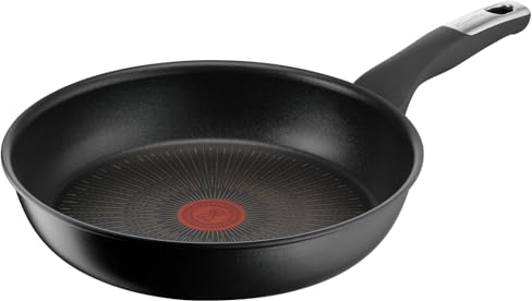 Lagostina Intensive Pro, Padella Antiaderente 26 cm, Rivestimento Titanio Antigraffio, Cottura Rapida e Uniforme, Tecnologia Thermo-Signal, Adatta a Tutte le Fonti di Calore Inclusa Induzione