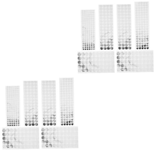 CAXUSD 2 Sätze Folienfilm-versiegelungsaufkleber Zahnpasta-versiegelungsaufkleber Erhöhte Kanten Auslaufsichere Saubere Versiegelung 6 Blätter * 2