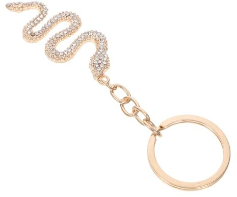 LIFKOME Schlangen-schlüsselanhänger Rucksack-anhänger Sternzeichen Schlüsselanhänger Süße Tasche Zubehör Süß Zinklegierung Golden