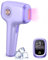 IPL Depiladora de Luz Pulsada con Función de Enfriamiento con Hielo,999999 Flashes,9 Nivel de Energía,Depilación Láser Maquina para Mujer Hombre Facial,Axilas,Brazos,Espalda (Purple)