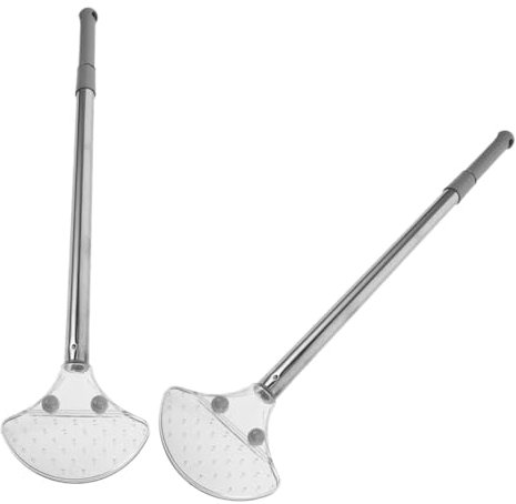 Artibetter 2pcs Telescopic Sign Holder for Events Sports Airport Tours Stainless Steel and Plastic