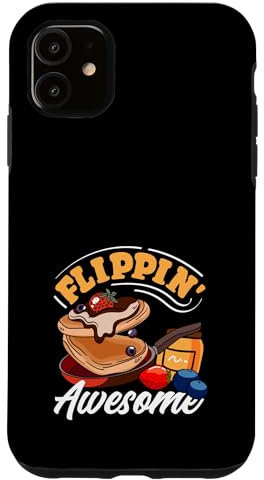 Flippin' Awesome Pancakes Deliciosa Pila Carcasa para iPhone 11