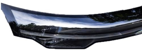 FxxxD1 per Jikrypton 007 Pellicola per Fari Auto,Pellicola Protettiva per fari per Auto Restauro per fari Adesivo in TPU Nero Trasparente,Blackened