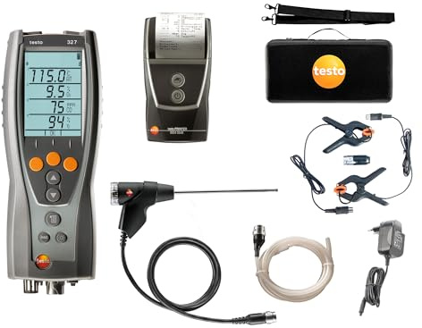 testo 327 Flue Gas Analyser Advanced Kit