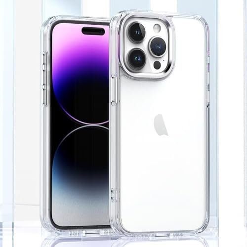 WOWUDI pour iphone 7 / 8P Etui,Complète Protection Bumper Transparent Antichoc Protection d'écran Etui Slim Clear Case Backcover- Blanc