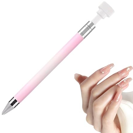 Cēra Stylo automatique rechargeable pour peinture au diamant – Outil de | collecte de strass avec mécanisme de Girô et Cēra remplaçable | Applicateur de précision pour art 5D diamant