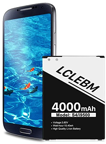 Ersatz-Akku für Samsung Galaxy S4 EB-B600BE, 4000 mAh, hohe Kapazität, Li-Ion, mit Werkzeug, sicher und langlebig