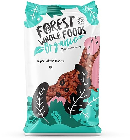 Forest Whole Foods Organic Paleskin Peanuts (1kg)