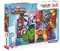 Clementoni 24208 Maxi Superhero – Puzzle 24 Teile ab 3 Jahren, farbenfrohes Kinderpuzzle mit extra großen Puzzleteilen, Geschicklichkeitsspiel für Kinder