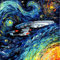 72Tdfc - Ölgemälde Malen Nach Zahlen Für Erwachsene - Star Trek Filmplakat - Anfänger Kreatives Gemälde Auf Leinwand 16X20 Inch