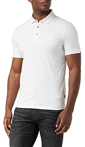BOSS Mens Polo Shirt - White 100 - XXL