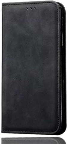 SEAHAI Cuero Funda para Motorola Moto G30/Moto G20/Moto G10/Moto G10 Power Billetera Estuche, Carcasa con Tarjetero/Cierre Magnético/Suporte/Bloqueo RFID, Ultradelgado Cartera Flip Cover Case - Negro