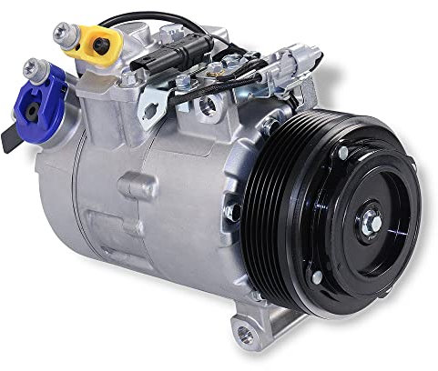 ATEC Germany 1x Compresor de aire acondicionado 7SBU17C, COMPATIBLE CON - BMW Serie 5 (F10), 5 Gran Turismo (F07), 5 Touring (F11), 7 (F01, F02, F03, F04), X5 (E70), X6 (E71, E72)