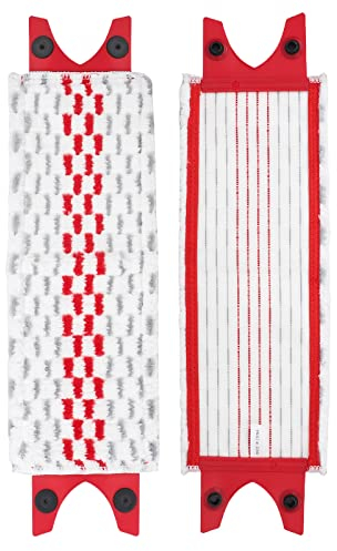Microfiber Mop Pads, Replacement Mop Cleaning Pads Washable & Reusable Compatible with 1-2 Spray Mops