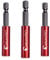 ColumPRO 3PCS 1/4 Strong Magnetic Extension Bit Holder,Hex Shank S2 Steel Magnetic,Screwdriver Extension,Quick-Change Hex Shank Set，Bit Holder