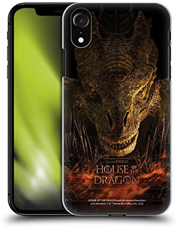 Head Case Designs Offizielle House of The Dragon: Television Series Syrax Plakat Kunst Harte Rueckseiten Handyhülle Hülle Huelle kompatibel mit Apple iPhone XR