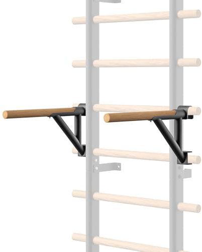 DHT - Soporte de barra doble, flexibilidad de barra de montaje, requiere combinación, equipo de gimnasio en casa