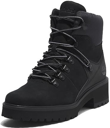 Timberland Women's Carnaby Cool Hiker Fashion Boot, Nabuk Nero., 6.5 UK Wide