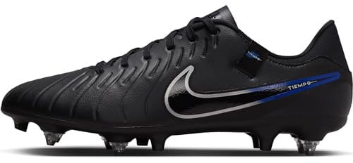 Nike Herren Legend 10 Academy Sg-Pro Ac Fußballschuh, Black Chrome Hyper Royal, 44.5 EU
