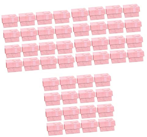 Holibanna 90 Stk Schmuckschatullen Aus Pappe Geschenkboxen Für Geschenke Ringschachteln Aus Pappe Mit Schaumstoffeinlagen Ohrring-aufbewahrungshalter Modeschmuck Papierring Mini Brautjungfer