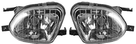Auto Nebelscheinwerfer,Für Mercedes Benz W211 2003-2006 E200 E220 E240 E280 E300 E320 E350 E420 E500 A2118201156,vordere Eckleuchte Tagfahrlicht Nebelscheinwerfer Montage