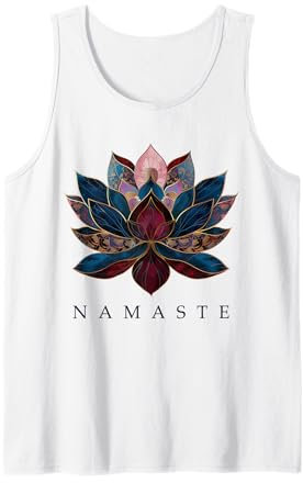 Namaste Lotus Blume Zen Buddhismus Yogi Buddhist Buddha Yoga Tank Top