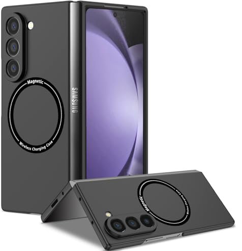 ZHOZEXIN Custodia magnetica per Samsung Galaxy Z Fold 6, custodia per telefono cellulare Samsung Galaxy Z Fold 6 (nero)