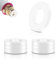 SWTYExt 6 Stück Dichtungsringe Ersatzteile Kompatibel für Sodastream Cystal Sodaclub Wassermaxx MySodaPop Wassersprudler Versiegelung Weiß Ersatzdichtung Zubehör für CO2 Quick-Adapter