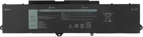 9JRV0 0P3TJ 0R05P0 05RGW Laptop Battery Compatible for Dell Latitude 5521 5531 Precision 3561 3571 3581 3591 Alienware m17 R5 AMD/Alienware m18 R1 R2 / Alienware m18 R1 AMD Series(11.4V 97Wh)