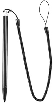 Penna elastica durevole per dispositivi a schermo resistivo Forniture industriali per computer per videogiochi Macchina per lettore di videogiochi Metallo nero