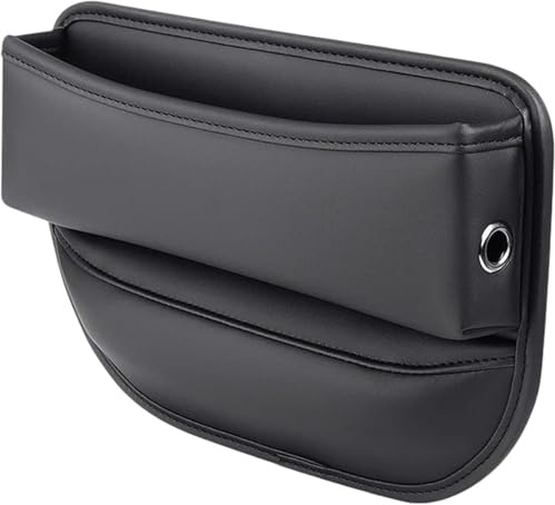 HYXBD Autositz Aufbewahrungsbox für Porsche Boxster 981 982 986 987 E Spyder 987, Leder Auto Sitz Seitentaschen Organizer, Autositztasche Autositz Side,A