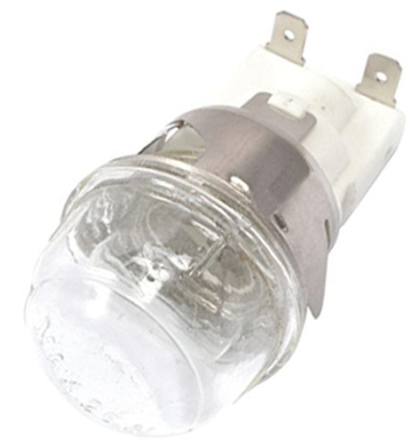 SPARES2GO Oven Light Bulb and Housing Unit E14 25W 300ºC Cooker Lamp Holder
